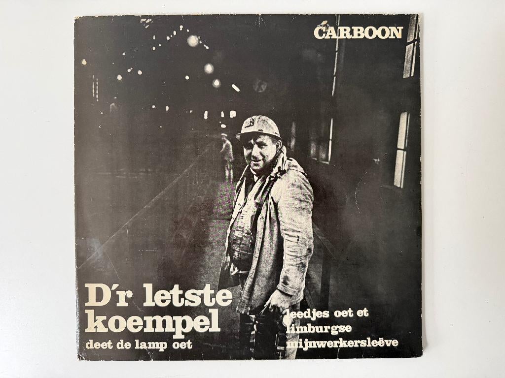 lp - Carboon - D'r letste koempel, Cd's en Dvd's, Ophalen of Verzenden, Zo goed als nieuw, 12 inch