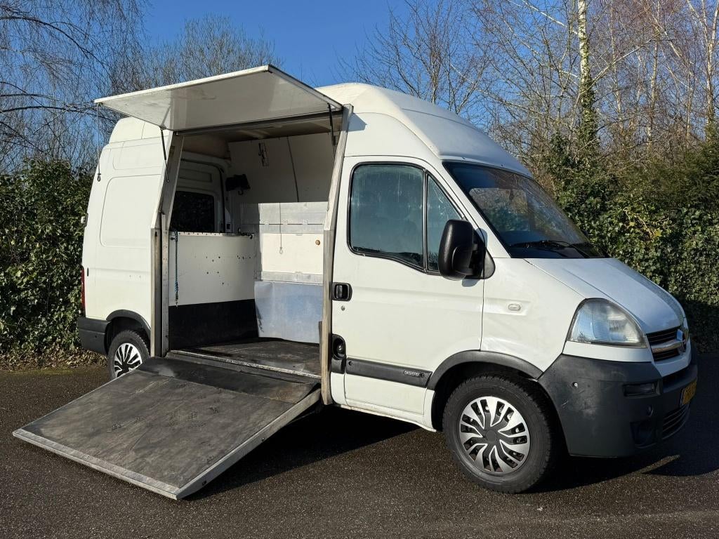 Opel Movano 2008 paardenbus Paardenwagen Horsetruck zijlader, Dieren en Toebehoren, Overige materialen, Gebruikt, Rensing, Overige typen