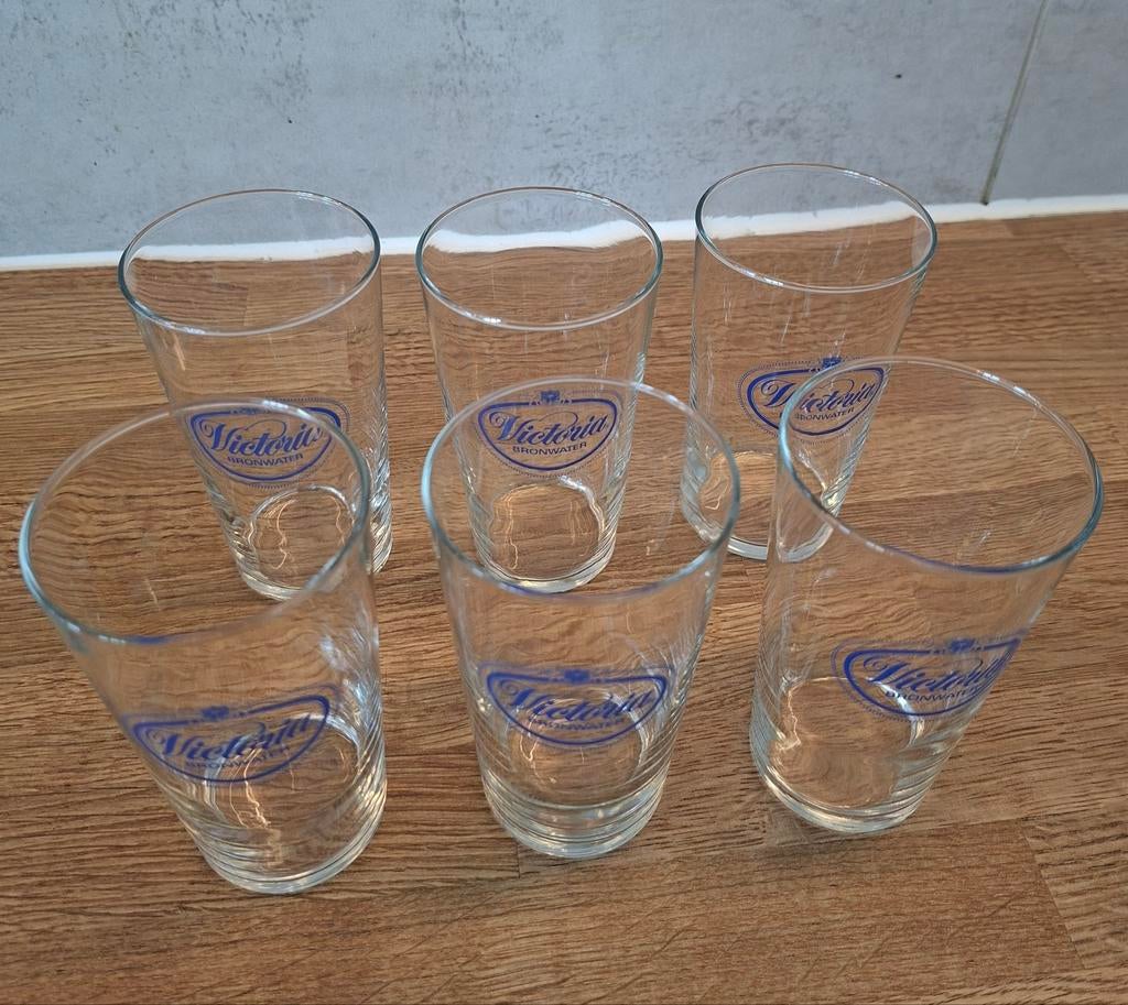 6x Victoria Bronwater Glazen - Nieuw in Originele Verpakking, Ophalen of Verzenden, Nieuw, Waterglas