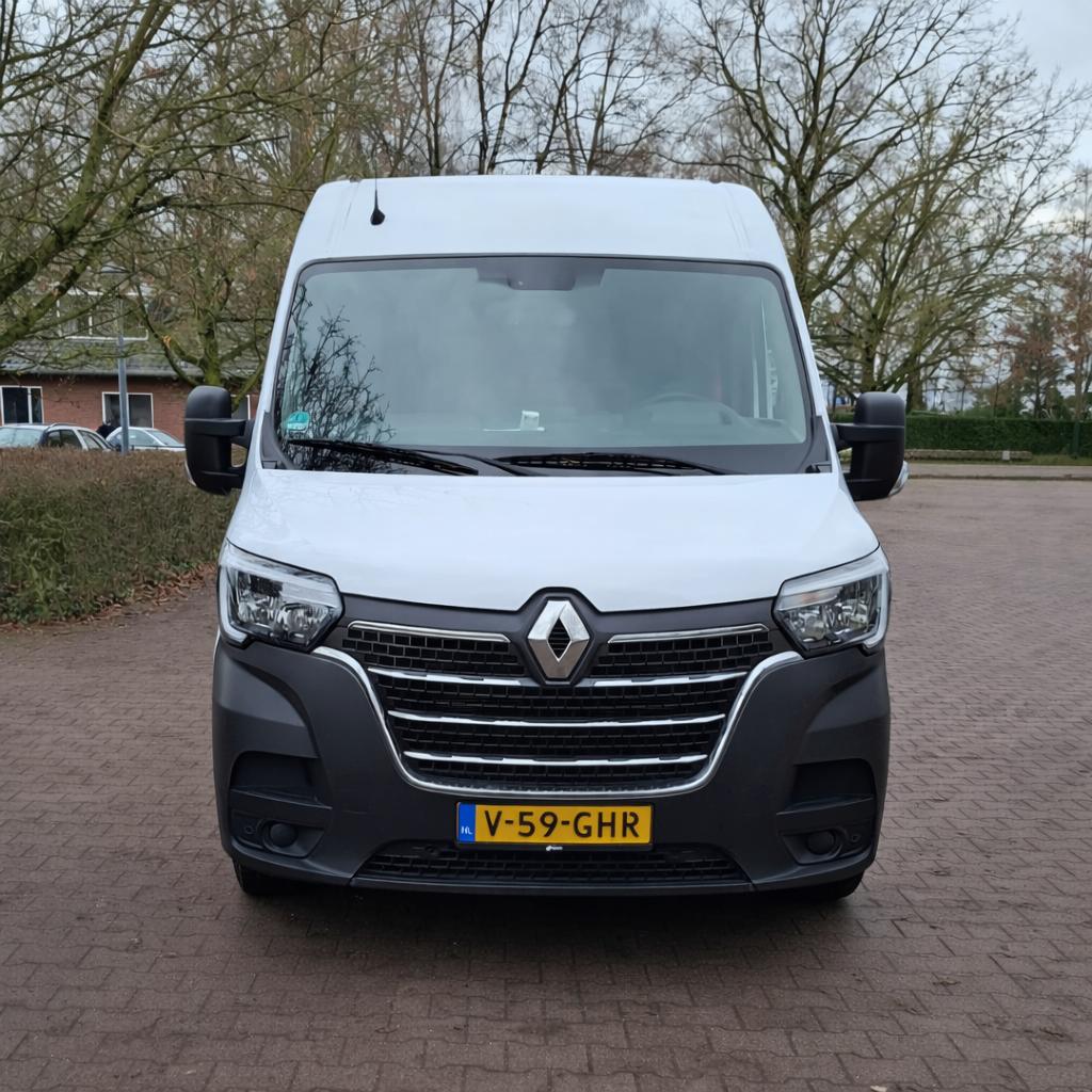 Renault Master GB 2.3 Energy dCi 150pk L3h2 T35 FWD 2024 Wit, Auto's, Voorwielaandrijving, Stof, Euro 6, 4 cilinders