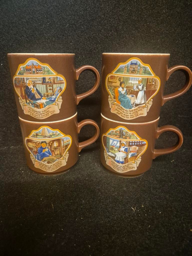 Villeroy en Boch Douwe Egberts, Gebruikt, Ophalen of Verzenden, Overige stijlen, Kop(pen) en/of Schotel(s)