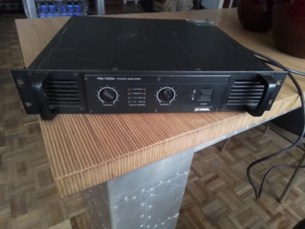 Inkel PSA-1200a Versterker - 2x600 Watt, Audio, Tv en Foto, Ophalen of Verzenden, Gebruikt, 120 watt of meer, Overige merken