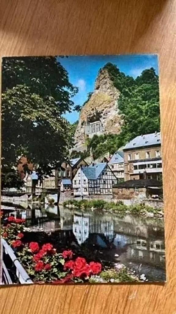 Ansichtkaart Oberstein - Duitsland. (1987), Ophalen of Verzenden, 1980 tot heden, Gelopen, Duitsland