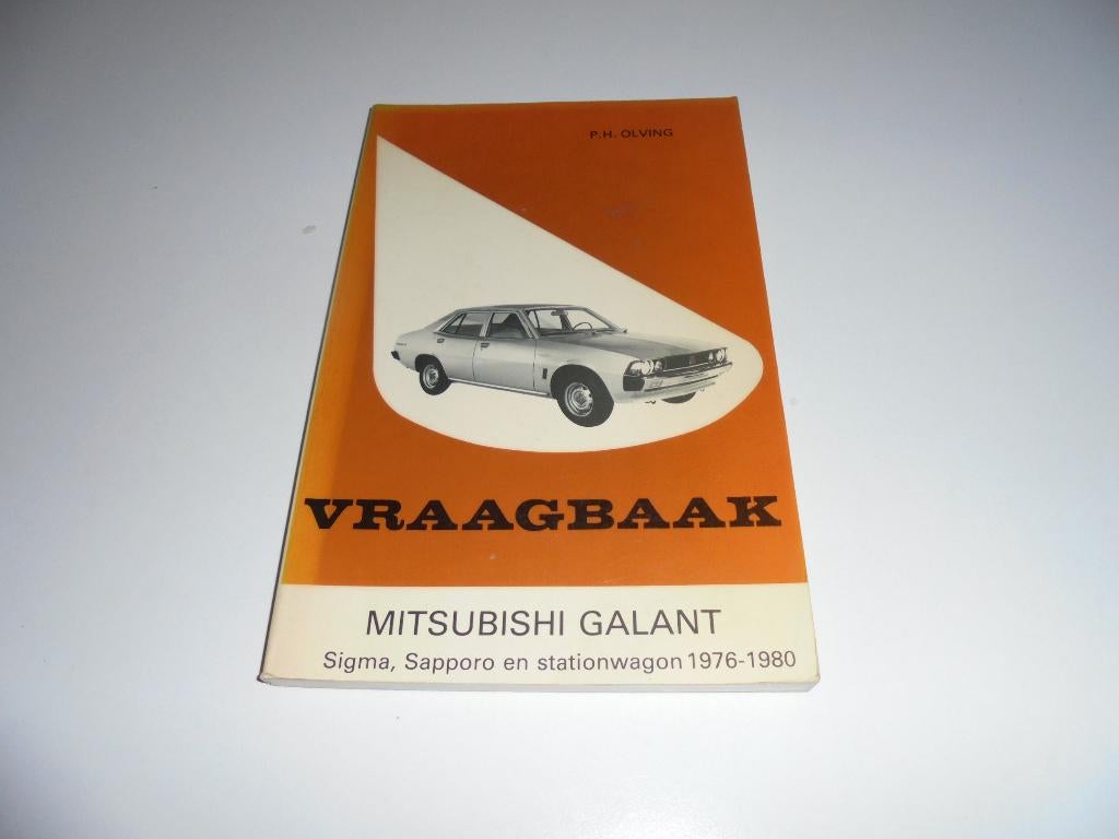 Vraagbaak Mitsubishi Galant en Sapporo  1976-1980, Ophalen of Verzenden