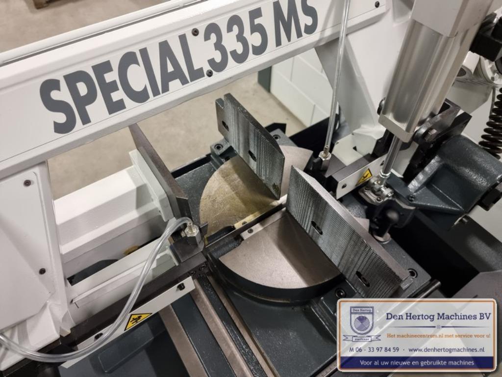 Macc bandzaagmachine special 335MS halfautomaat rond 250mm, Ophalen, Nieuw, 30 tot 70 mm, MACC