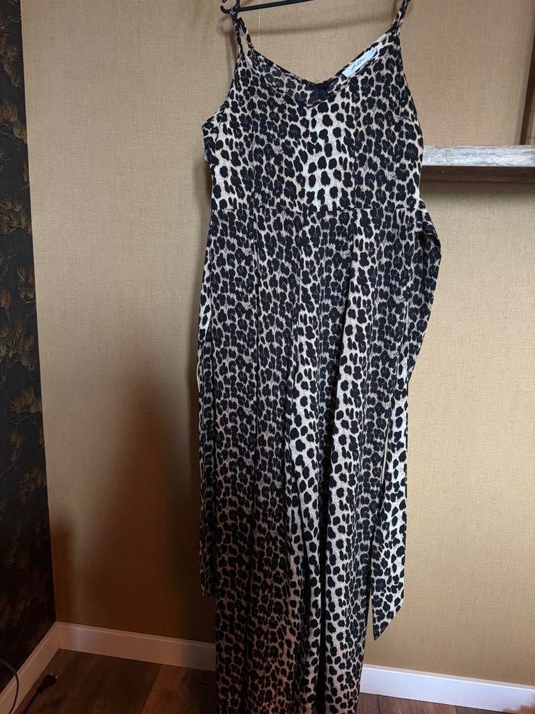 Tijger jumpsuite, Ophalen of Verzenden, Zo goed als nieuw, Maat 38/40 (M), Bruin