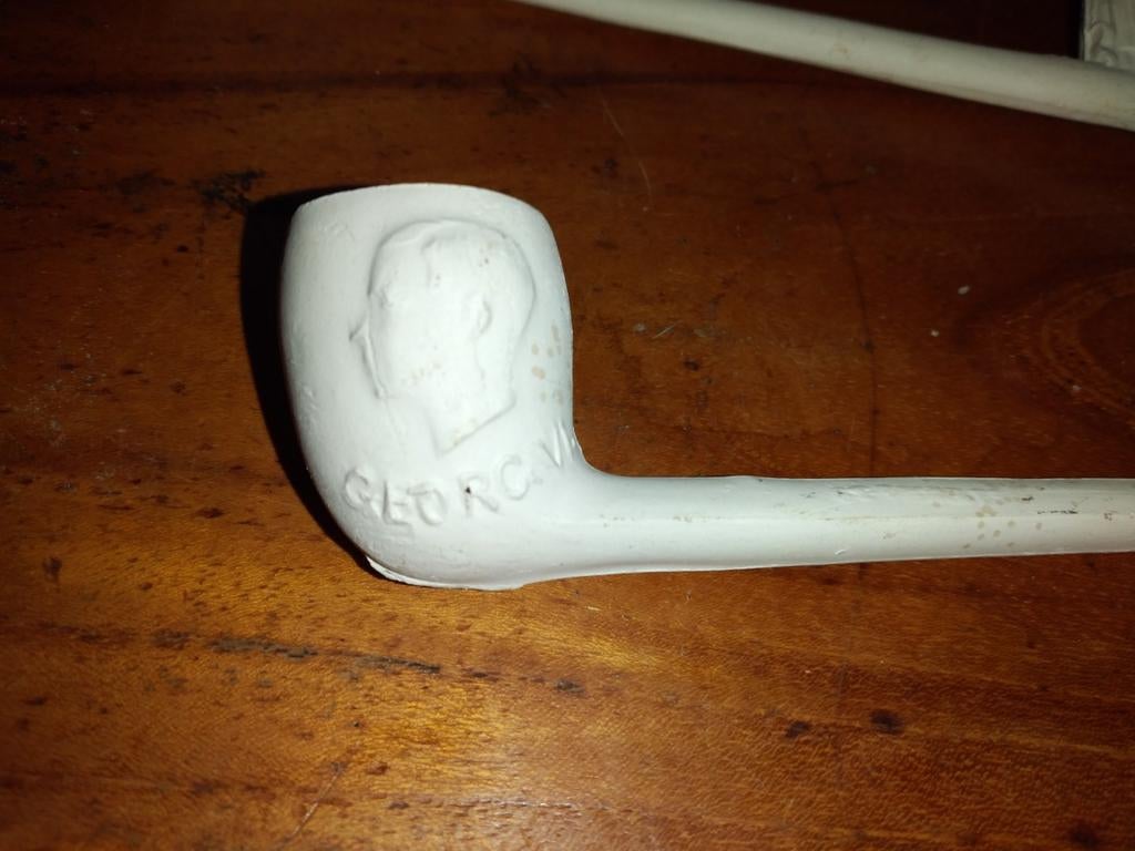 Oude Kleipijp met Pijpenkop, Ophalen of Verzenden