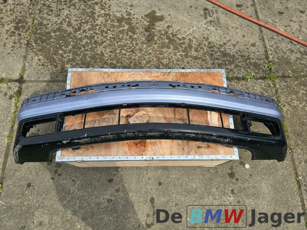Voorbumper blauw/grijs BMW 3-serie E36 51119066235, Gebruikt, Voor, Ophalen of Verzenden, Bumper