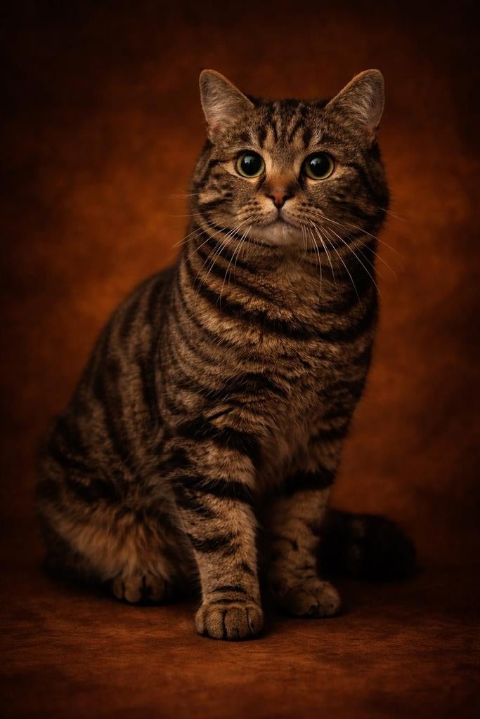🎀Dek kater.. black tabby. kampioen🎀, Dieren en Toebehoren