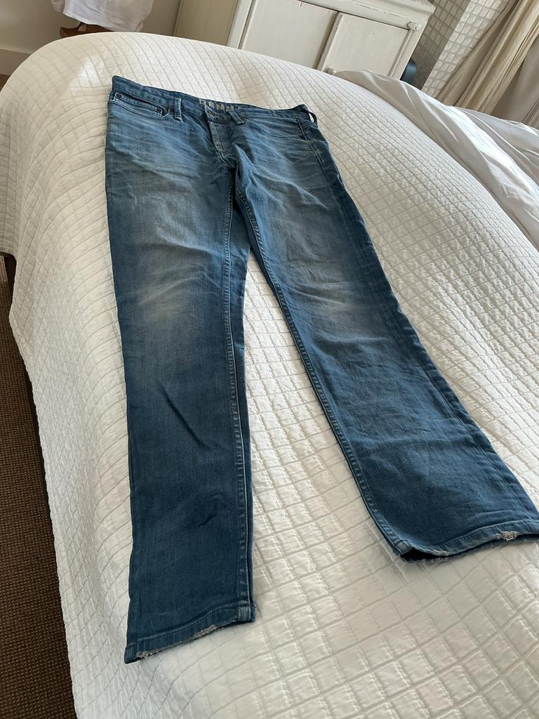 Denham heren jeans - prima staat, Ophalen of Verzenden, Gedragen, Blauw, W32 (confectie 46) of kleiner