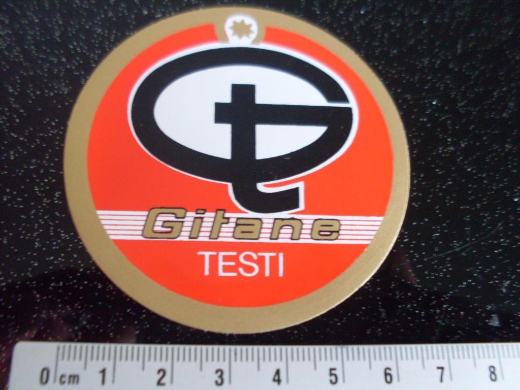 sticker Gitane testi logo, Ophalen of Verzenden, Zo goed als nieuw, Merk