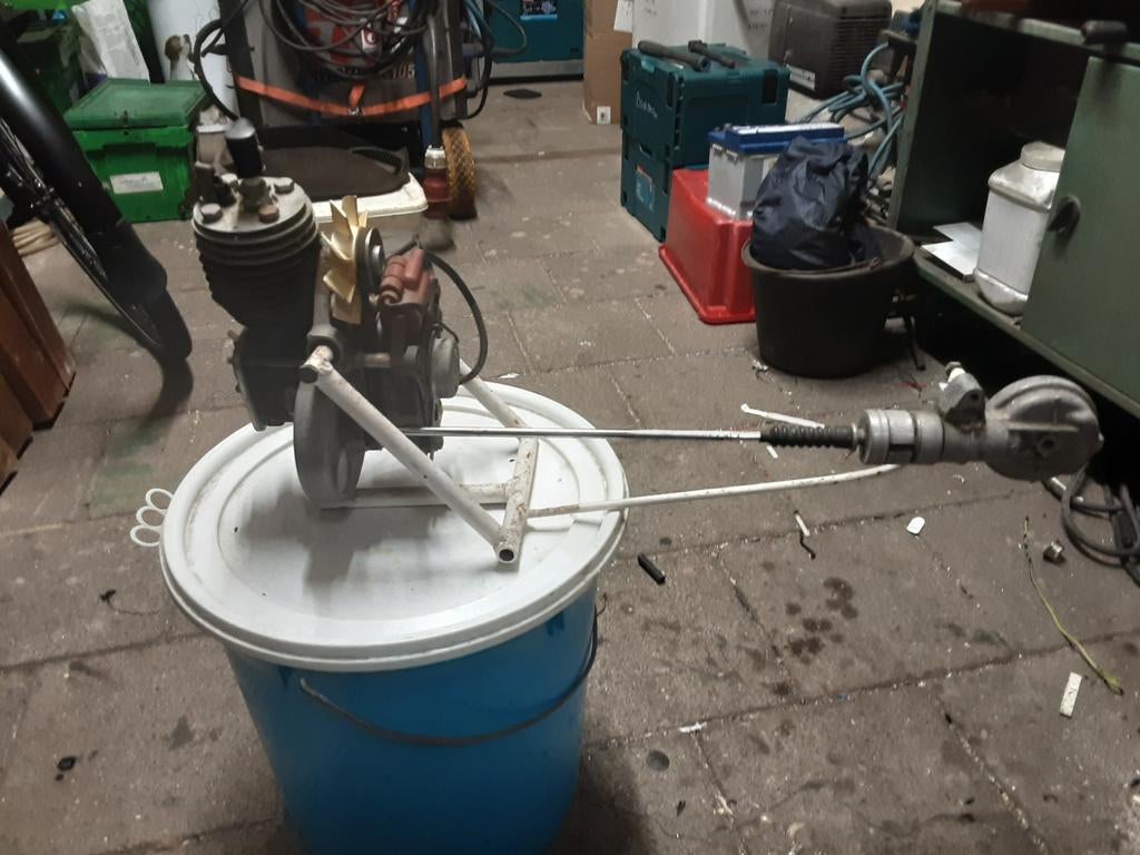 Solex sin fac moter, Ophalen, Gebruikt