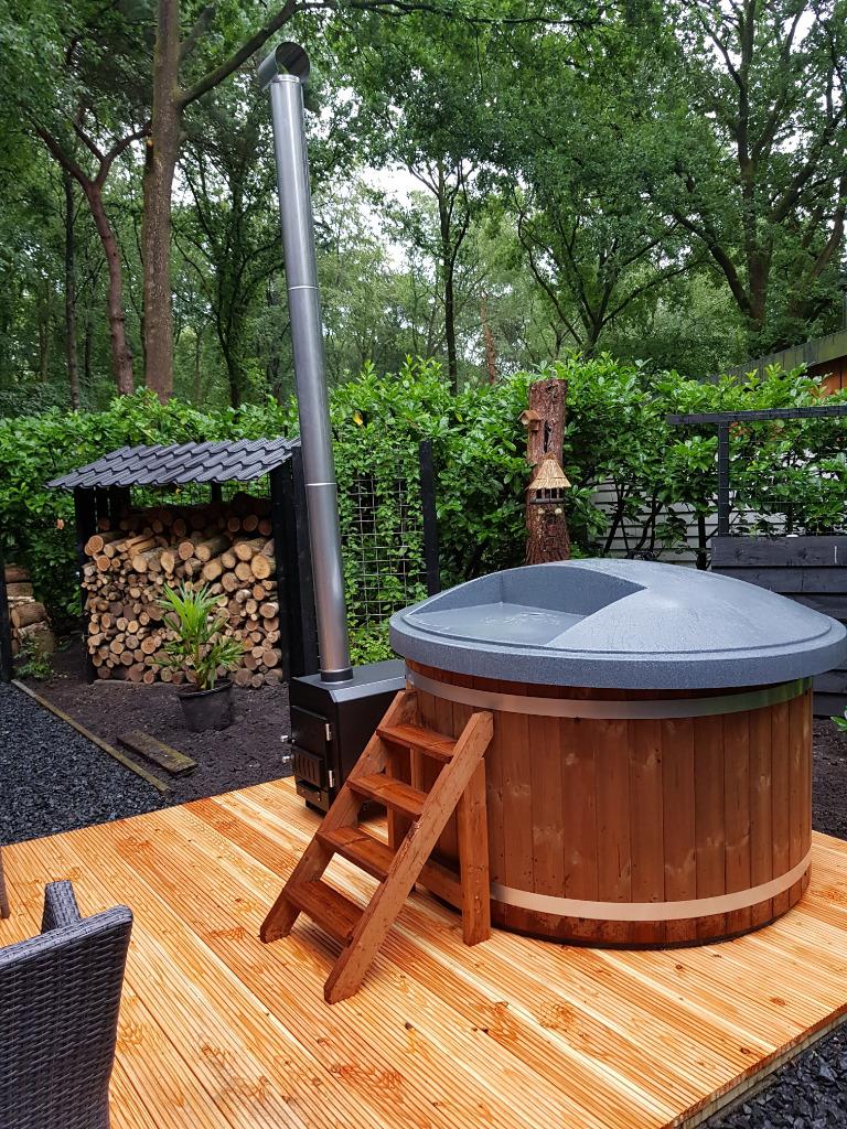 Hot Tub Externe 45 kw kachel - ACTIEMODEL - Hottub, Ophalen of Verzenden, Nieuw, Vast
