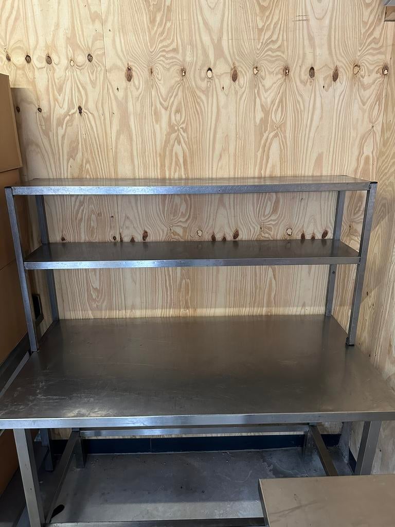 RVS WERKTAFEL 120x70x90, Doe-het-zelf en Verbouw, Ophalen of Verzenden