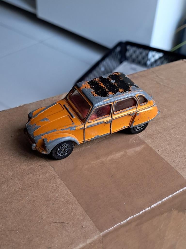Corgi Juniors Citroën Dyane bespeeld maar compleet, Ophalen of Verzenden, Gebruikt, Auto