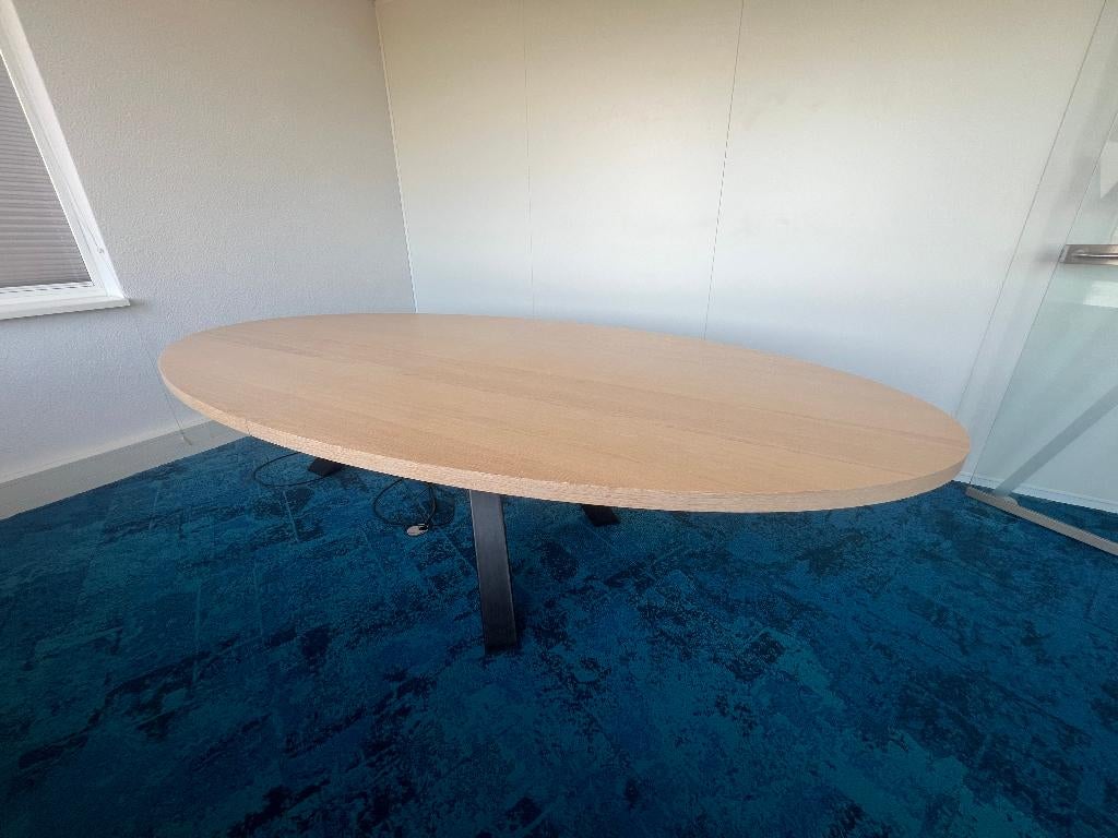 Vergadertafel / tafel 280x140xH76 cm, 1 stuk, Gebruikt, 100 tot 150 cm, 200 cm of meer, Ophalen of Verzenden