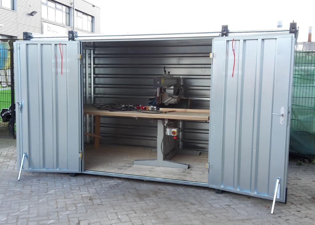 mobiele werkplek/bouw/verbouw/container/kovobel/opslag, Ophalen of Verzenden, Nieuw, 120 tot 170 cm, Inklapbaar