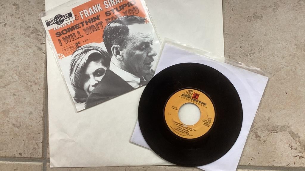 Singles Frank Sinatra, Gebruikt, 7 inch, Single, Ophalen of Verzenden