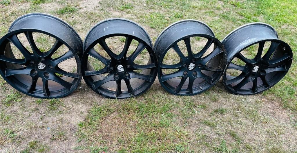 Porsche velgen 20 inch, Auto-onderdelen, Ophalen, 20 inch, Zomerbanden, Velg(en)