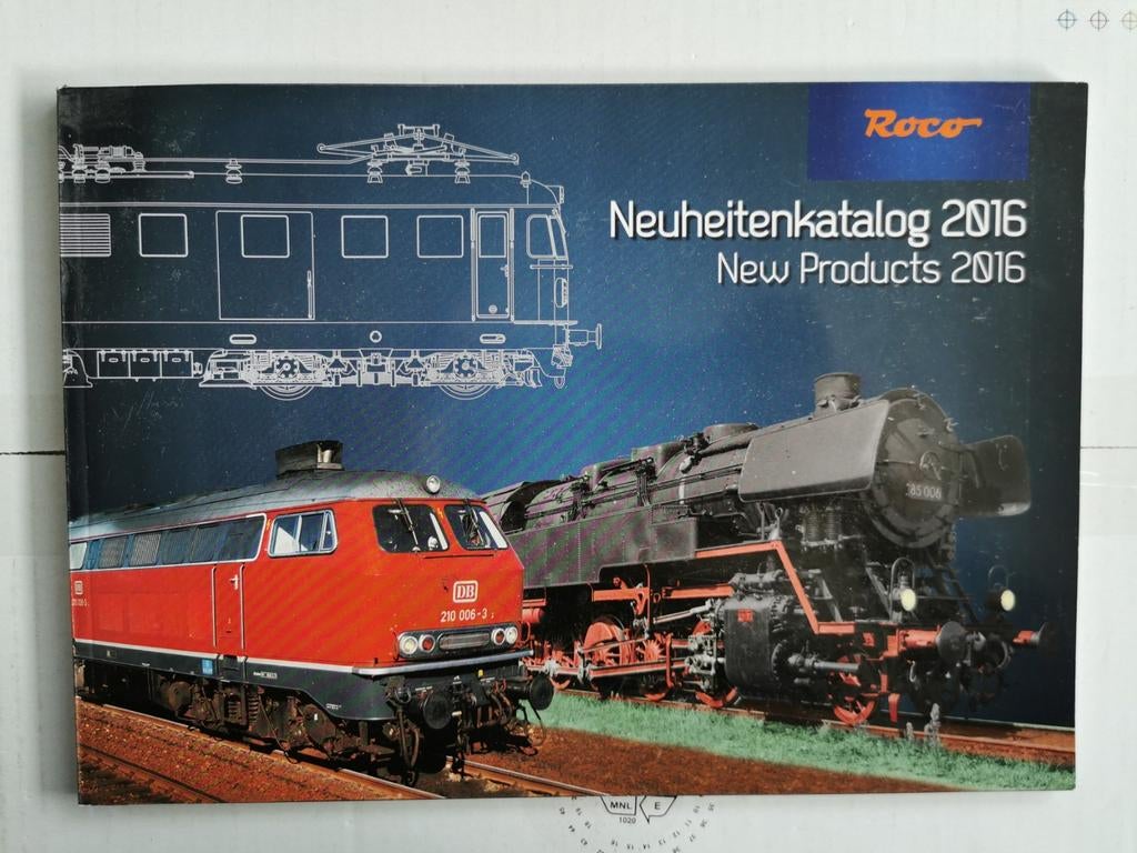 Roco Neuheitenkatalog 2016, Hobby en Vrije tijd, Modeltreinen | H0, Nieuw, Boek, Tijdschrift of Catalogus, Gelijkstroom, Roco