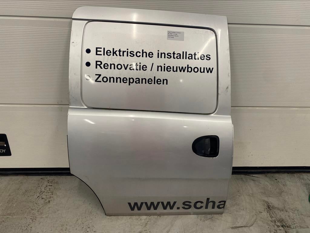 Opel combo c zij schuifdeur grijs z157, Ophalen of Verzenden, Voor, Opel, Deur