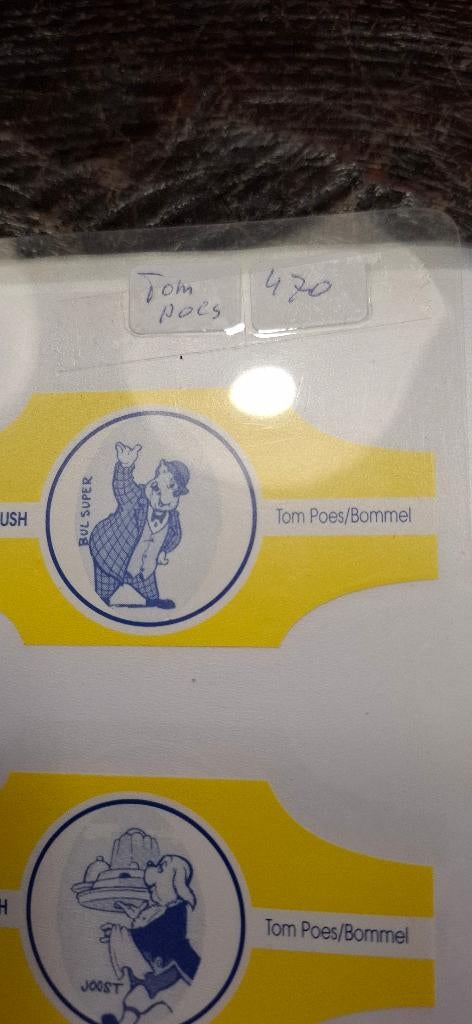 Sigarenbandjes  Tom poes, Verzamelen, Ophalen