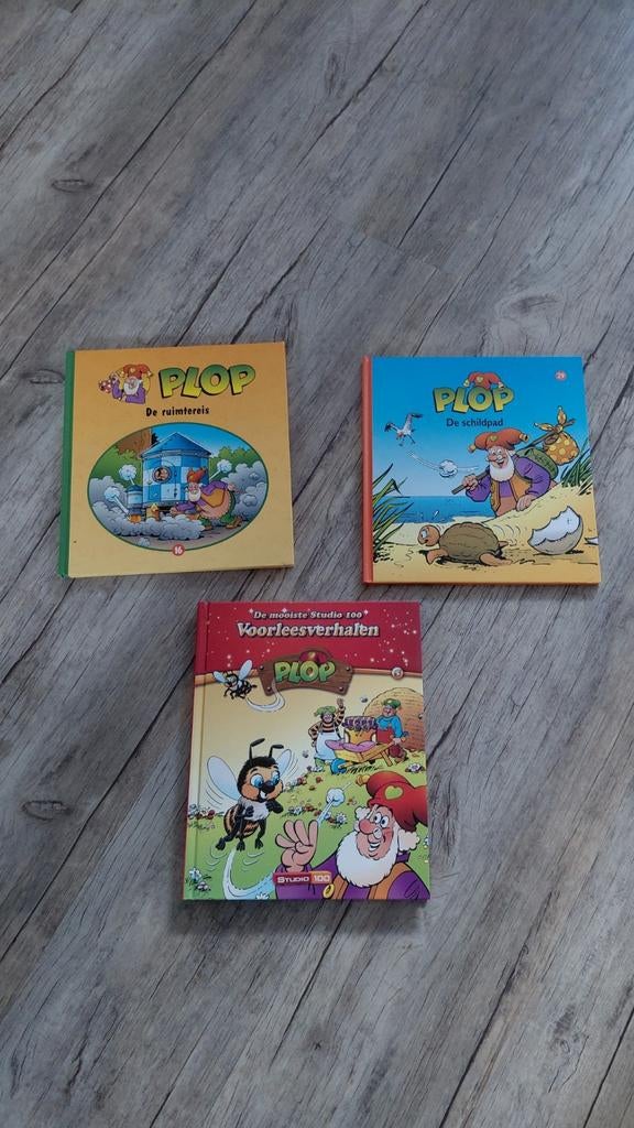 Plop boekjes - set van 3, Studio 100, Ophalen of Verzenden, Zo goed als nieuw, 2 tot 3 jaar