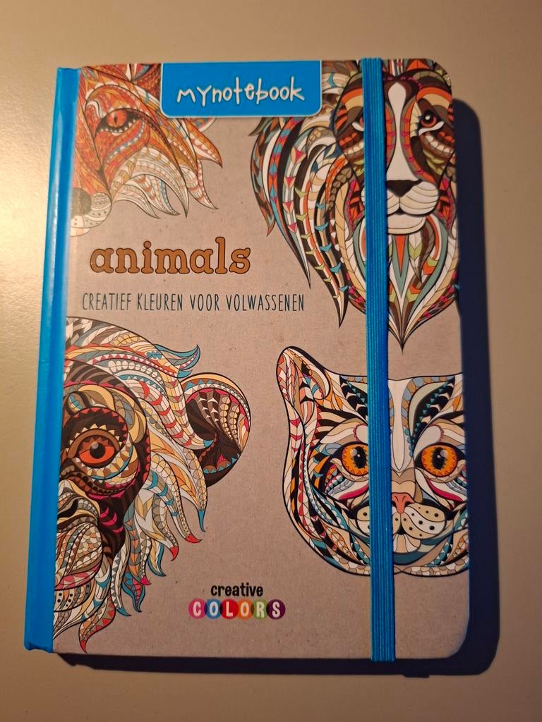 Notitieboekje met mandala van dieren, Ophalen of Verzenden, Nieuw