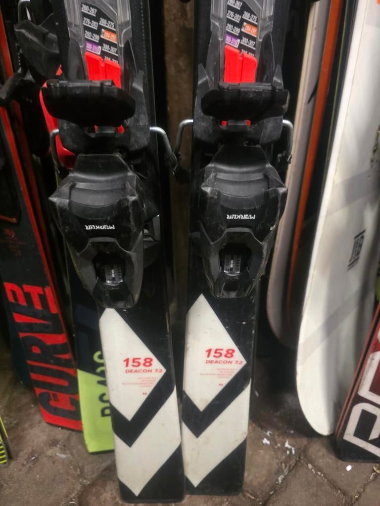 151 158 165cm VOLKL DEACON 72 2024/25, Sport en Fitness, Overige merken, 160 tot 180 cm, Ophalen of Verzenden, Zo goed als nieuw