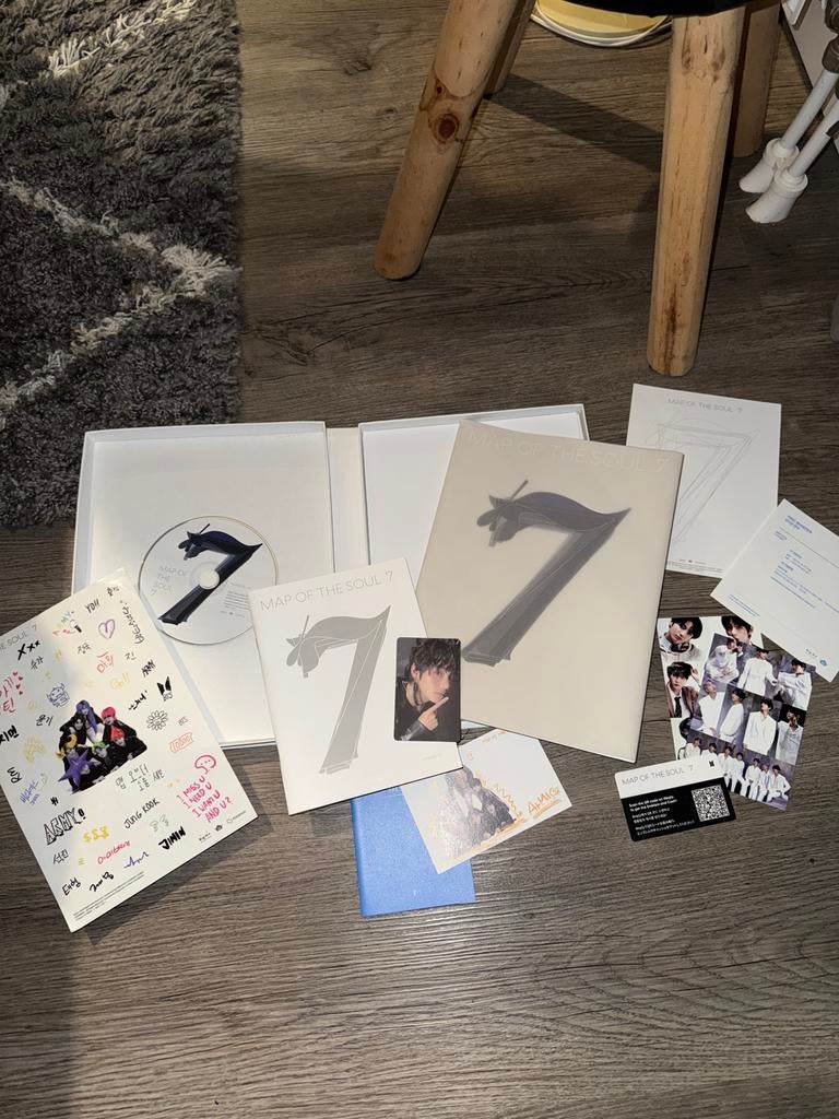 BTS Map of the Soul 7 Versie 2 + Taehyung PC, Cd's en Dvd's, Cd's | Overige Cd's, Ophalen of Verzenden, Zo goed als nieuw, Boxset