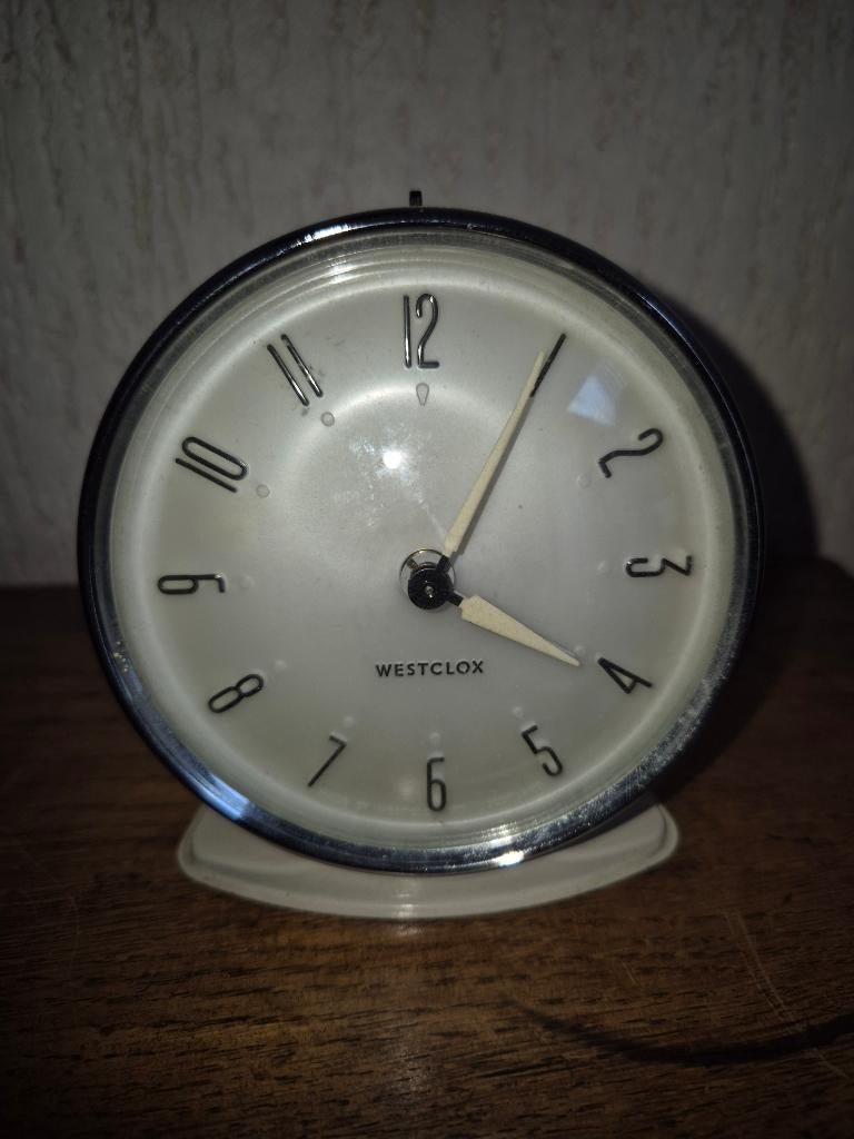 wekker klok - Westclox Scotland, Antiek en Kunst, Antiek | Klokken, Ophalen of Verzenden
