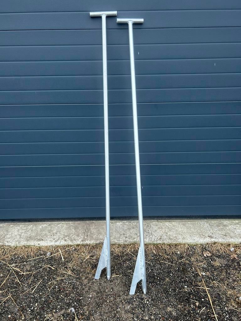Punterboom aluminium, Watersport en Boten, Accessoires en Onderhoud, Zo goed als nieuw, Overige typen, Ophalen of Verzenden
