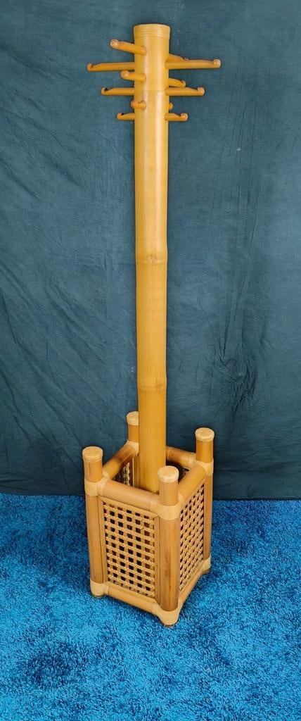 Bamboe Kapstok - Stijlvol en Duurzaam, Ophalen, Zo goed als nieuw, Staande kapstok, 150 tot 200 cm