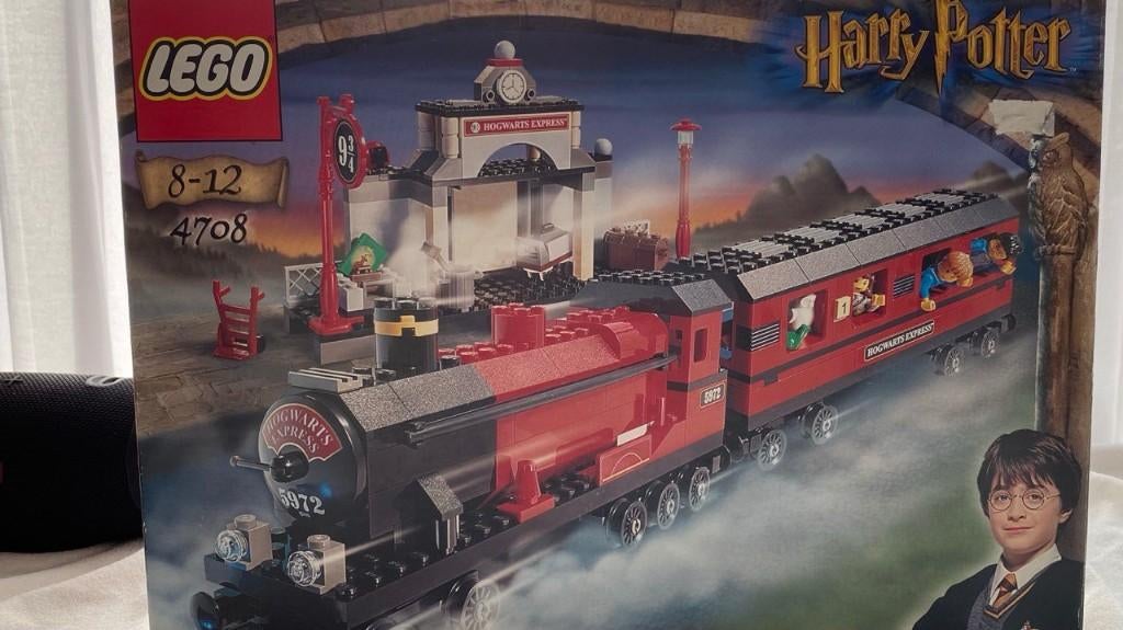 Lego 4708 Harry Potter trein (Hogwarts Express), Ophalen of Verzenden, Gebruikt, Complete set, Lego