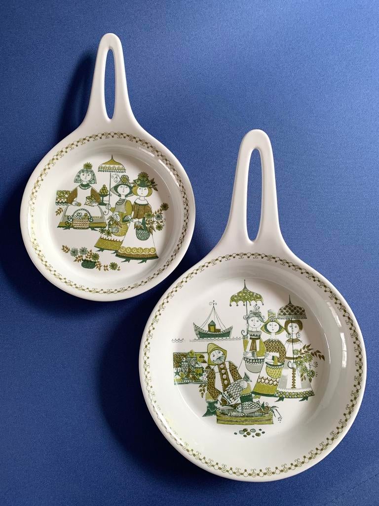 Turi-design Norway Market steelschalen, Ophalen of Verzenden, Zo goed als nieuw, Porselein, Overige stijlen