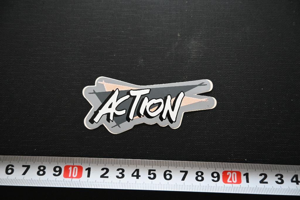 sticker ACTION, Verzamelen, Stickers, Zo goed als nieuw, Ophalen