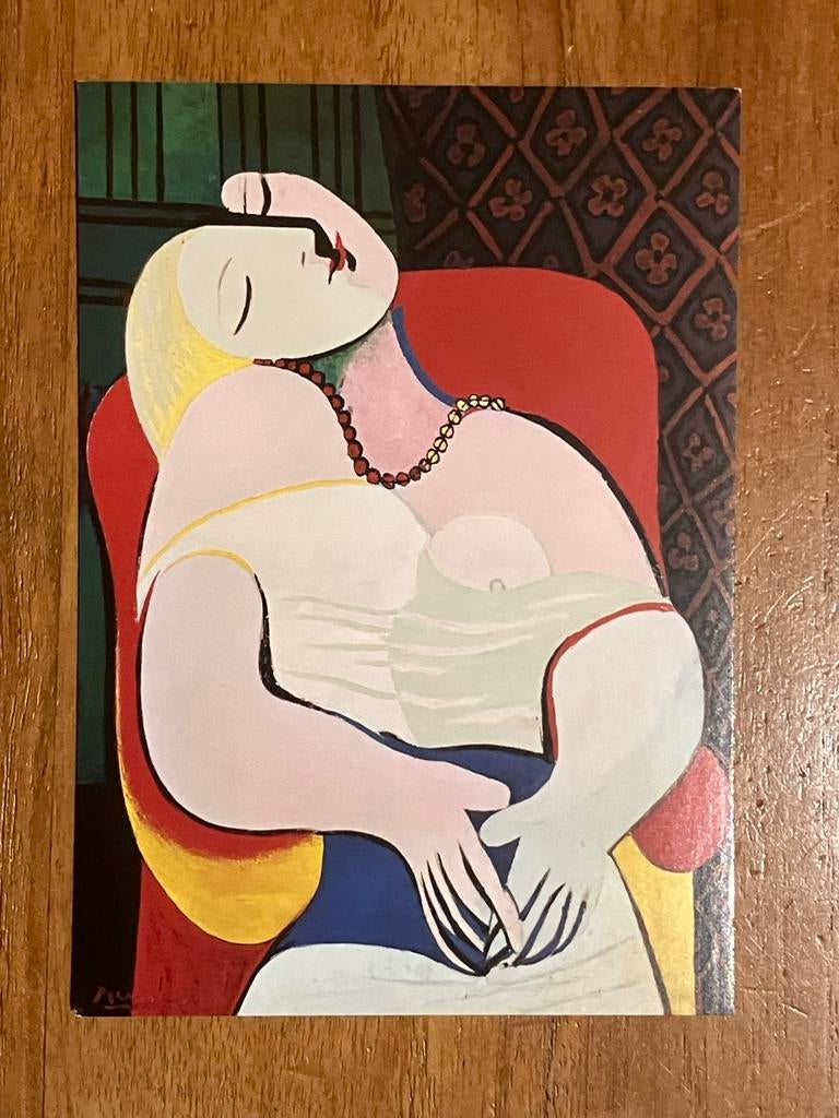 Picasso - Le Rêve (De Droom) - 1932, Verzamelen, Ansichtkaarten | Themakaarten, Ophalen of Verzenden, 1980 tot heden, Ongelopen