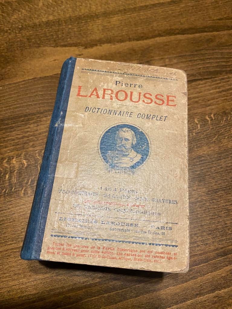 Larousse dictionnaire complet, Ophalen