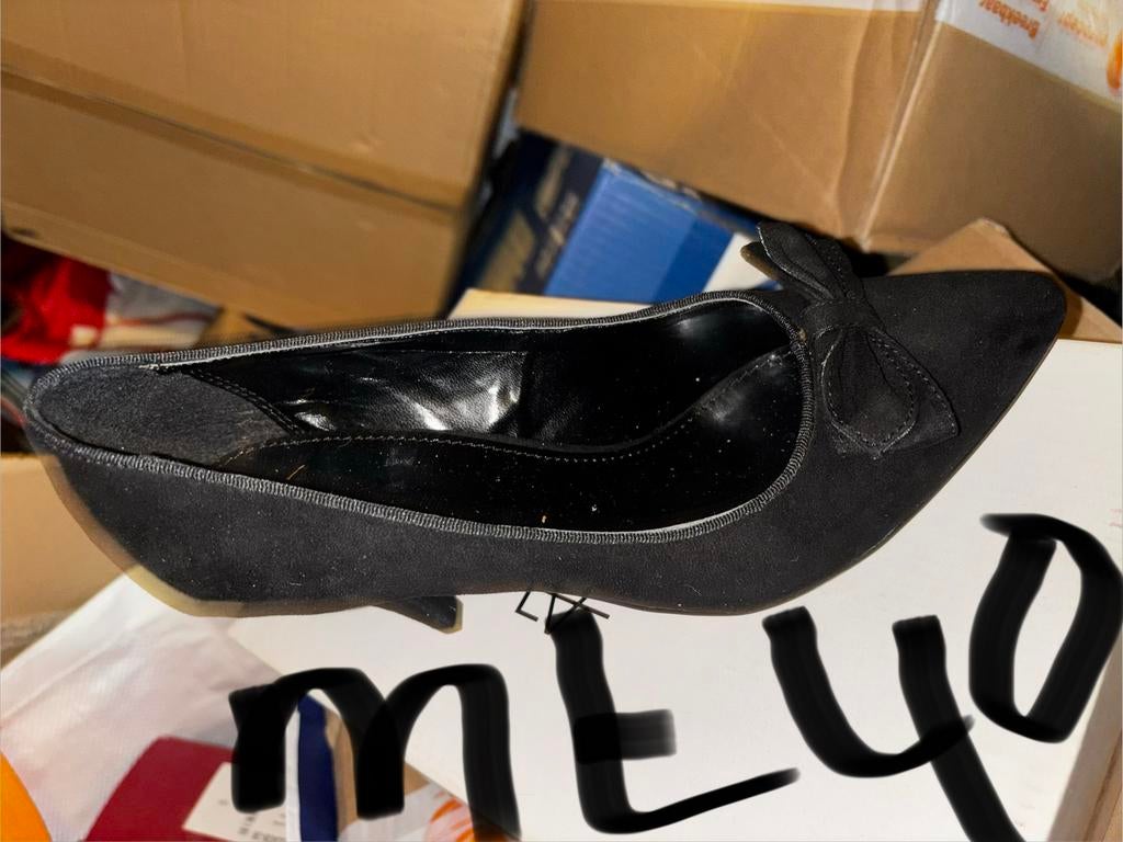Hakjes, Ophalen, Pumps, Zwart, Nieuw