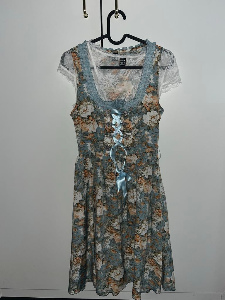 Nieuwe Dirndl jurk - Maat S, Kleding | Dames, Overige kleuren, Ophalen of Verzenden, Zo goed als nieuw, Knielengte