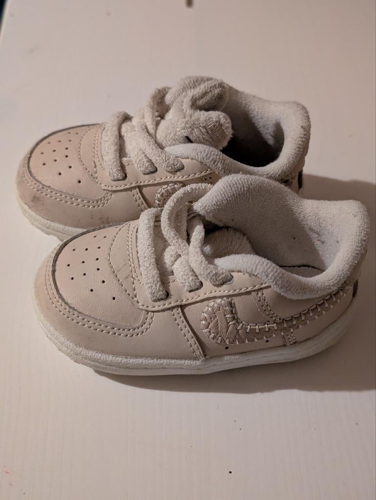 Nike Force 1 crib - maat 18/19, Ophalen of Verzenden, Zo goed als nieuw, Jongen of Meisje