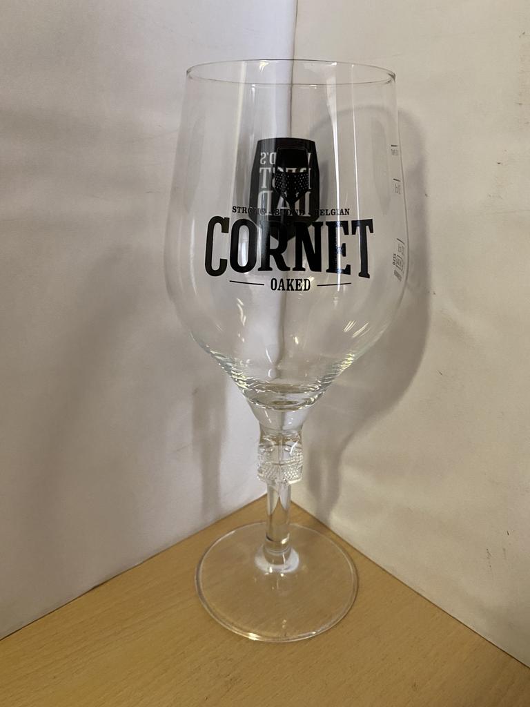 Uniek Cornet bierglas World's best Dad 33 / 50cl - vaderdag, Verzamelen, Biermerken, Ophalen of Verzenden, Zo goed als nieuw, Glas of Glazen