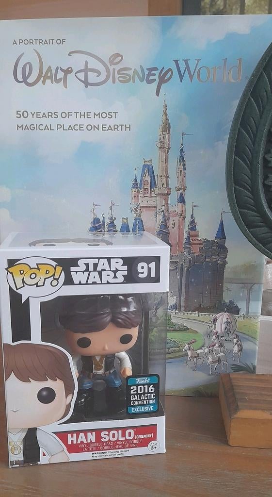 Funko Pop: Han Solo 91, Galactic Convention Exclusive 2019, Ophalen of Verzenden