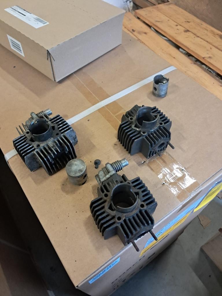 Te koop 3 cilinders oldtimer morini voor mij onbekend, Ophalen of Verzenden, Gebruikt, Overige merken