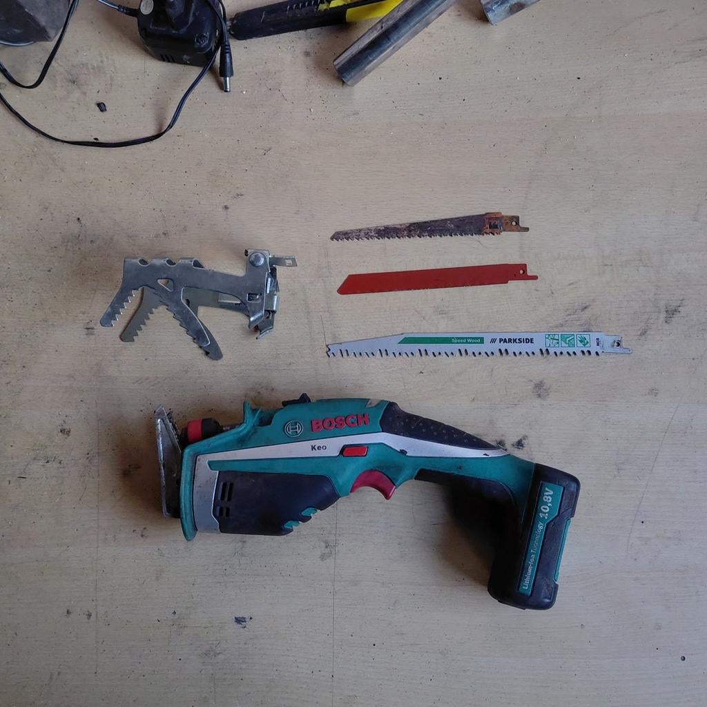 Bosch 10.8V recepriozaag., Doe-het-zelf en Verbouw, Gereedschap | Boormachines, Ophalen