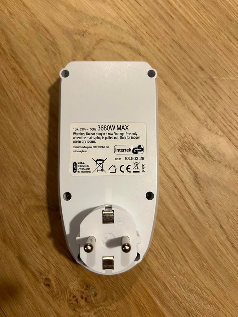 Digitale Elektriciteitsmeter - Verbruiksmeter, Doe-het-zelf en Verbouw, Meetapparatuur, Ophalen of Verzenden, Gebruikt, Elektriciteit