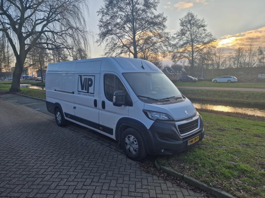 Peugeot Boxer GB 435 L4h2 Bluehdi 165PK S&S 2021 Wit, Voorwielaandrijving, Stof, 164 pk, 4 cilinders