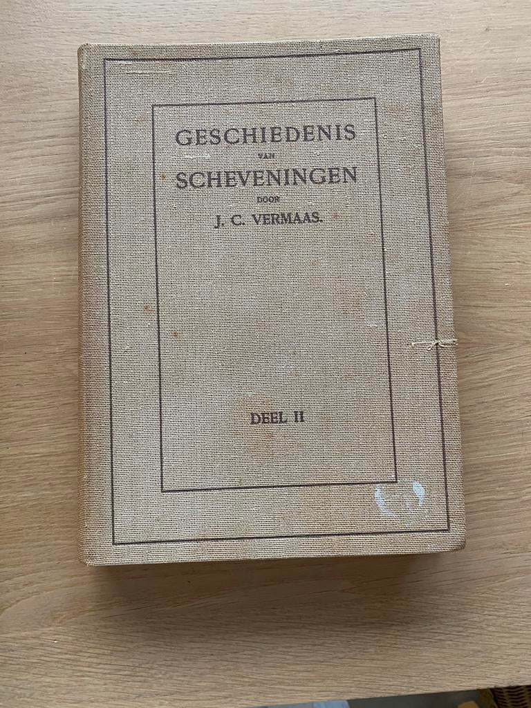 Geschiedenis van Scheveningen, deel I & II - Vermaas, Ophalen of Verzenden, Gelezen