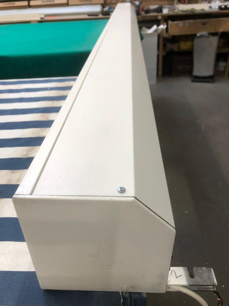 Rolluiken elektrisch diverse maten nieuw- gebruikt  ral9001, Doe-het-zelf en Verbouw, Rolluiken, Ophalen, 200 cm of meer, Wit