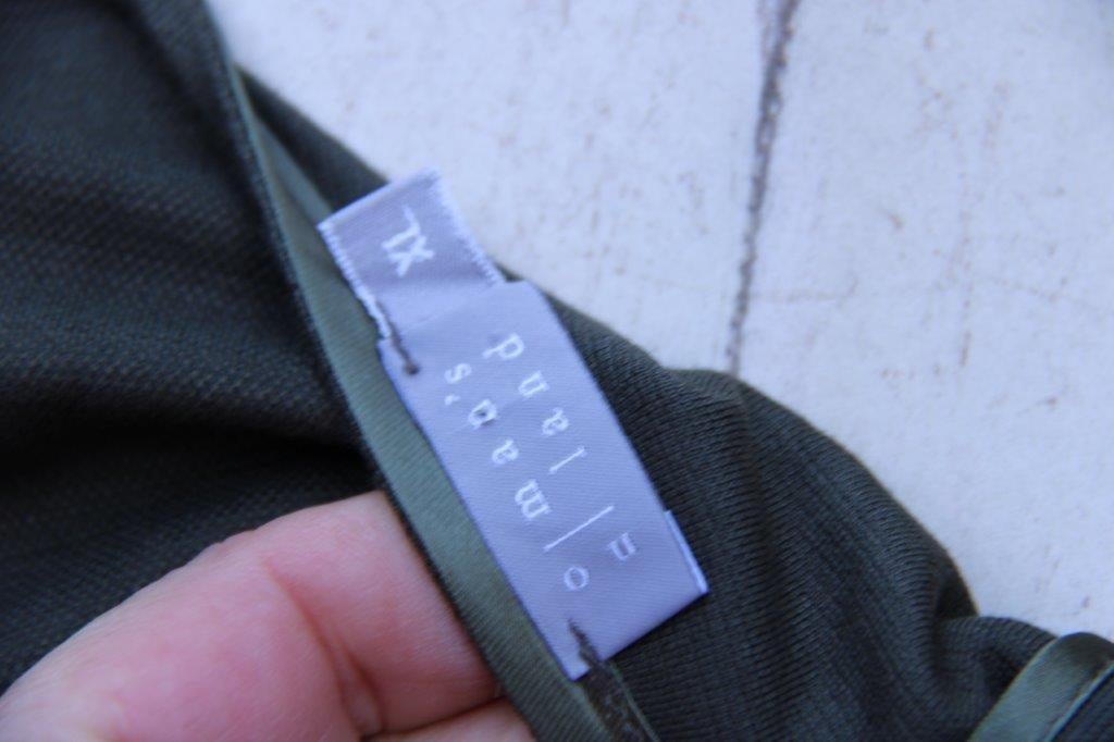 Jurk kaki No man's Land mt XL Vaste prijs, Maat 46/48 (XL) of groter, Ophalen of Verzenden, Zo goed als nieuw, Knielengte